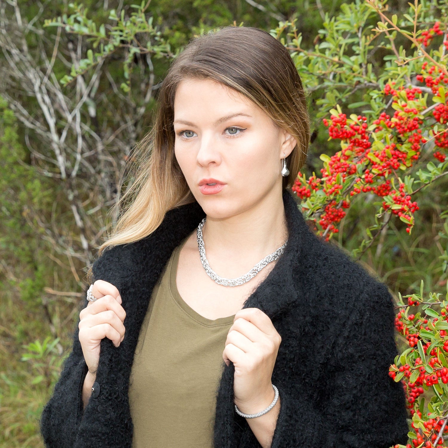 Necklace 18" Byzantine 