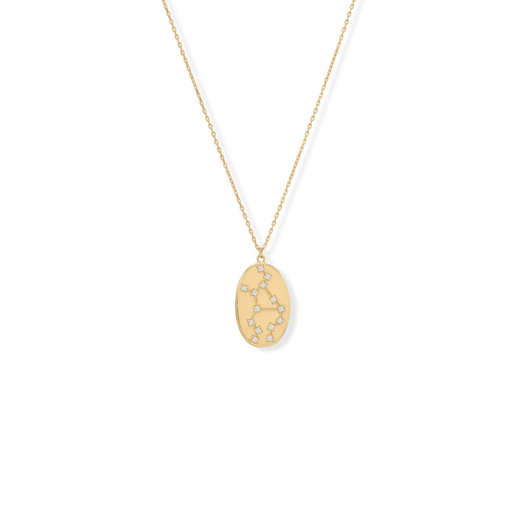 Cosmic Constellations! 16" + 2" Zodiac Coin Necklace (All Signs)