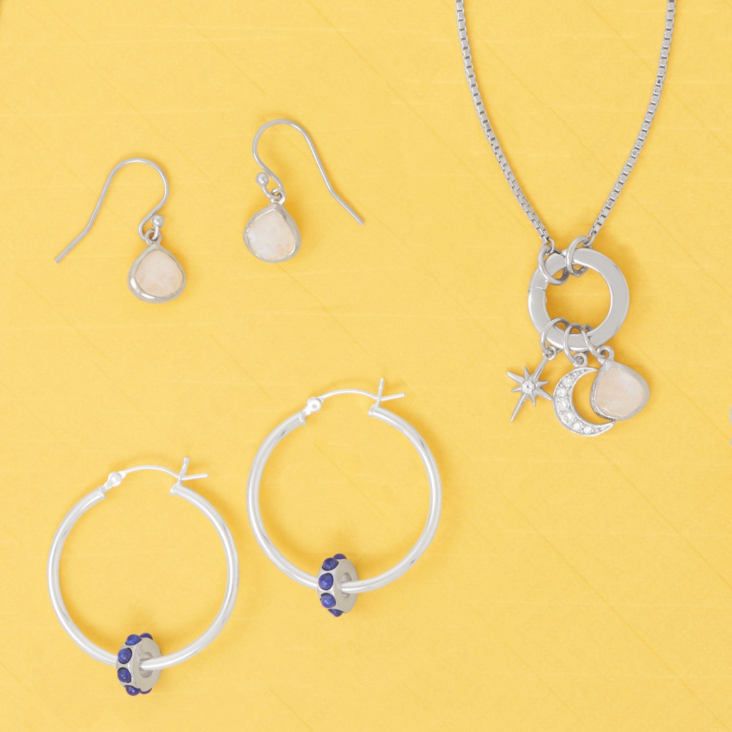 Rhodium Plated Adjustable Circle Hinge Charm Capable Bolo Bracelet